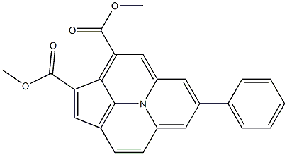 dimethyl 8-phenylcyclopenta[ij]pyrido[2,1,6-de]quinolizine-4,5-dicarboxylate