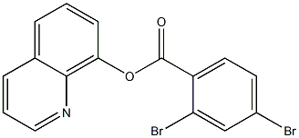 8-quinolinyl 2,4-dibromobenzoate|