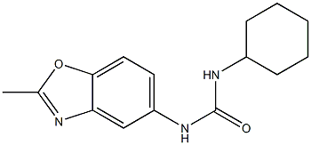  N-cyclohexyl-N'-(2-methyl-1,3-benzoxazol-5-yl)urea