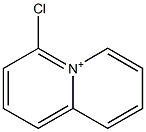 4-chloroquinolizinium Structure