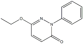 6-ethoxy-2-phenyl-3(2H)-pyridazinone Structure