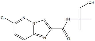 6-chloro-N-(2-hydroxy-1,1-dimethylethyl)imidazo[1,2-b]pyridazine-2-carboxamide