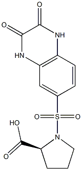 1-[(2,3-dioxo-1,2,3,4-tetrahydro-6-quinoxalinyl)sulfonyl]proline