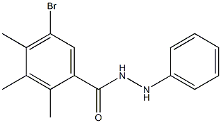 5-bromo-2,3,4-trimethyl-N'-phenylbenzohydrazide
