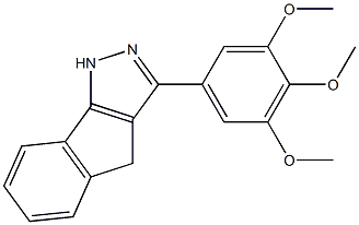 3-(3,4,5-trimethoxyphenyl)-1,4-dihydroindeno[1,2-c]pyrazole