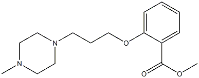 methyl 2-[3-(4-methyl-1-piperazinyl)propoxy]benzoate