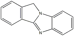 11H-isoindolo[2,1-a]benzimidazole Struktur