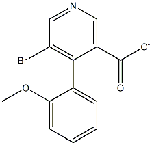 2-methoxyphenyl5-bromonicotinate Structure