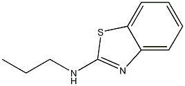 N-(1,3-benzothiazol-2-yl)-N-propylamine Struktur