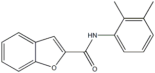 N-(2,3-dimethylphenyl)-1-benzofuran-2-carboxamide 结构式