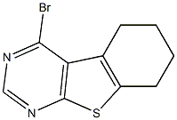 4-bromo-5,6,7,8-tetrahydro[1]benzothieno[2,3-d]pyrimidine Structure