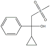  1-cyclopropyl-2-(methylsulfonyl)-1-phenylethanol