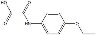 (4-ethoxyanilino)(oxo)acetic acid Structure