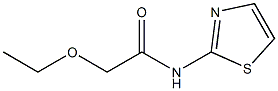 2-ethoxy-N-(1,3-thiazol-2-yl)acetamide Structure