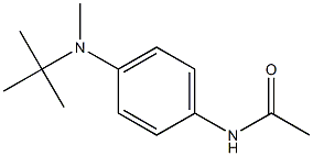 N-{4-[tert-butyl(methyl)amino]phenyl}acetamide Structure