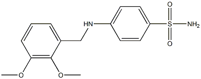  4-[(2,3-dimethoxybenzyl)amino]benzenesulfonamide