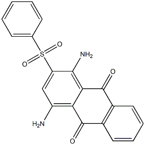 1,4-diamino-2-(phenylsulfonyl)anthra-9,10-quinone
