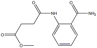 methyl 4-[2-(aminocarbonyl)anilino]-4-oxobutanoate