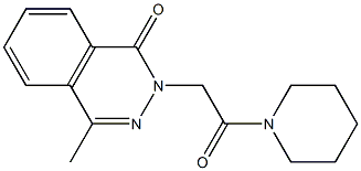 4-methyl-2-[2-oxo-2-(1-piperidinyl)ethyl]-1(2H)-phthalazinone|