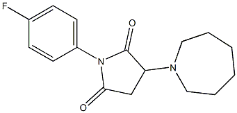 3-azepan-1-yl-1-(4-fluorophenyl)pyrrolidine-2,5-dione