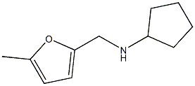 N-cyclopentyl-N-[(5-methyl-2-furyl)methyl]amine Structure