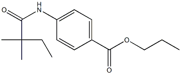 propyl 4-[(2,2-dimethylbutanoyl)amino]benzoate
