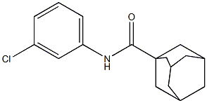 N-(3-chlorophenyl)-1-adamantanecarboxamide