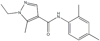 N-(2,4-dimethylphenyl)-1-ethyl-5-methyl-1H-pyrazole-4-carboxamide