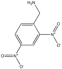 2,4-dinitrobenzylamine 化学構造式