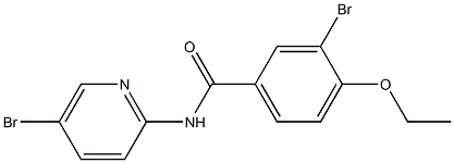 3-bromo-N-(5-bromo-2-pyridinyl)-4-ethoxybenzamide