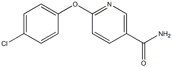6-(4-chlorophenoxy)nicotinamide