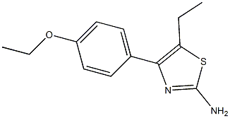 4-(4-ethoxyphenyl)-5-ethyl-1,3-thiazol-2-ylamine