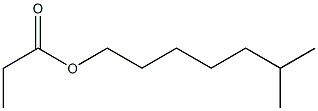 Isooctyl propionate 化学構造式