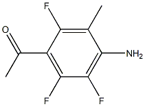 2-氨基-5-乙酰基三氟甲苯, , 结构式