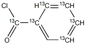 Benzoyl  chloride-13C6  (ring-13C6) Structure