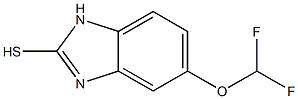 5-(Difluoromethoxy)-1H-Benzimidazole-2-thiol Structure