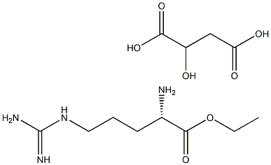 L-Arginine Ethyl Ester Malate 结构式