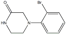  4-(2-bromophenyl)piperazin-2-one