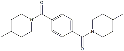 (4-methyl-1-piperidinyl){4-[(4-methyl-1-piperidinyl)carbonyl]phenyl}methanone