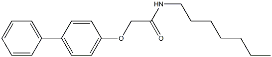  2-([1,1'-biphenyl]-4-yloxy)-N-heptylacetamide