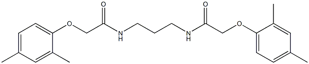 2-(2,4-dimethylphenoxy)-N-(3-{[2-(2,4-dimethylphenoxy)acetyl]amino}propyl)acetamide