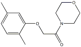 2-(2,5-dimethylphenoxy)-1-(4-morpholinyl)-1-ethanone