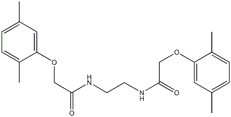 2-(2,5-dimethylphenoxy)-N-(2-{[2-(2,5-dimethylphenoxy)acetyl]amino}ethyl)acetamide|
