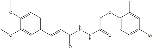 2-(4-bromo-2-methylphenoxy)-N