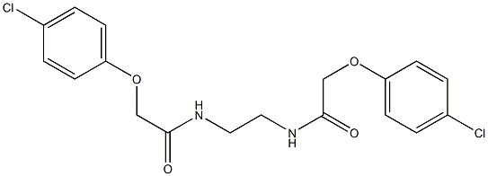 2-(4-chlorophenoxy)-N-(2-{[2-(4-chlorophenoxy)acetyl]amino}ethyl)acetamide