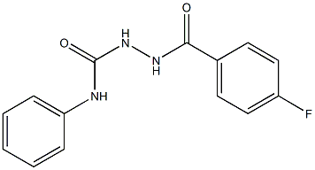 2-(4-fluorobenzoyl)-N-phenyl-1-hydrazinecarboxamide|