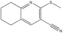 2-(methylsulfanyl)-5,6,7,8-tetrahydro-3-quinolinecarbonitrile