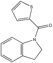 2,3-dihydro-1H-indol-1-yl(2-thienyl)methanone Struktur