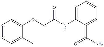 2-{[2-(2-methylphenoxy)acetyl]amino}benzamide|