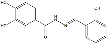 3,4-dihydroxy-N'-[(E)-(2-hydroxyphenyl)methylidene]benzohydrazide